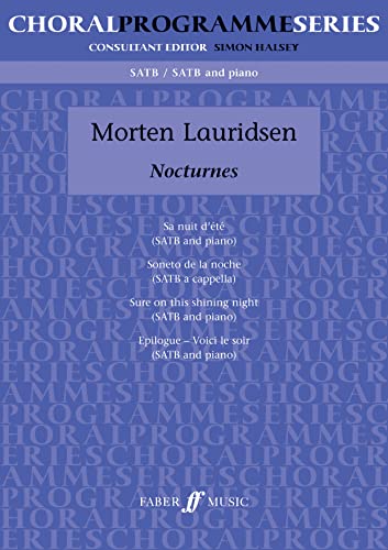 Stock image for Nocturnes: (SATB Accomp.) (Choral Programme Series) for sale by Reuseabook