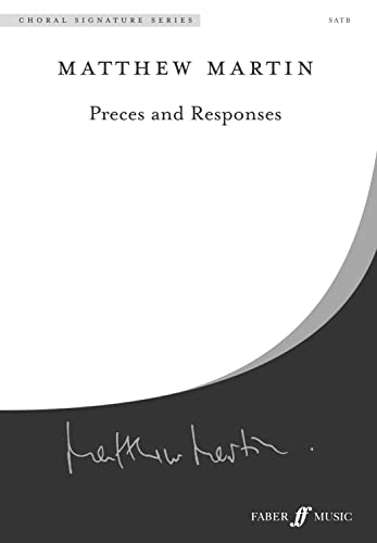 9780571537129: Preces and Responses (Mixed Voice Choir) [Choral Signature Series]: Choral Octavo