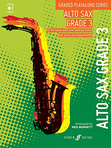 Stock image for Graded Playalong Series: Alto Saxophone Grade 3 for sale by GreatBookPrices