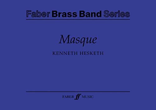 9780571565085: Masque - Brass Band: (Score) (Faber Brass Band Series)