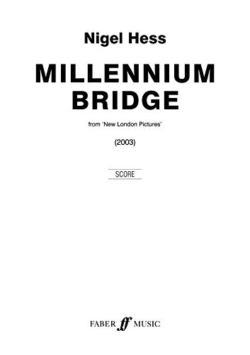 9780571567706: Millennium Bridge. Wind band