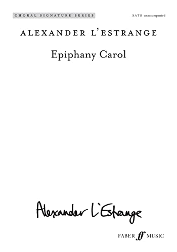 Imagen de archivo de Epiphany Carol (Paperback) a la venta por Grand Eagle Retail