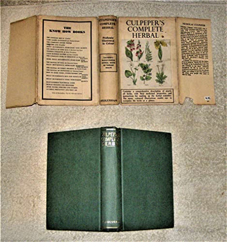 9780572002039: Culpeper's Complete Herbal: Consisting of a Comprehensive Description of Nearly All Herbs with Their Medicinal Properties and Directions from Compounding the Medicines Extracted From Them