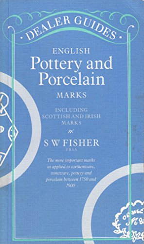 Imagen de archivo de English Pottery and Porcelain Marks - including Scottish and Irish Marks (Dealer Guides Pocket Library) a la venta por WorldofBooks