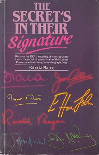 Stock image for The secret's in their signature for sale by Books From California