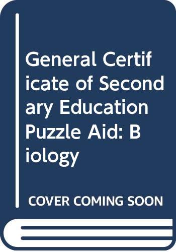 General Certificate of Secondary Education Puzzle Aid (9780572014865) by Martin Williams