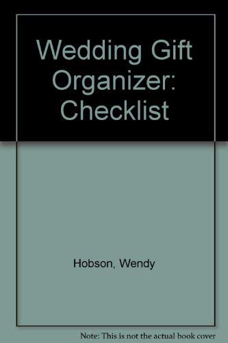 Beispielbild fr Wedding Gift Organizer: Checklist zum Verkauf von Reuseabook