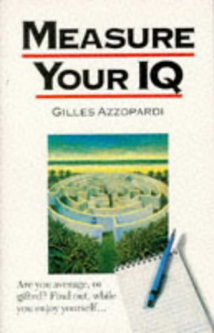 Beispielbild fr Measure Your I.Q. zum Verkauf von BargainBookStores