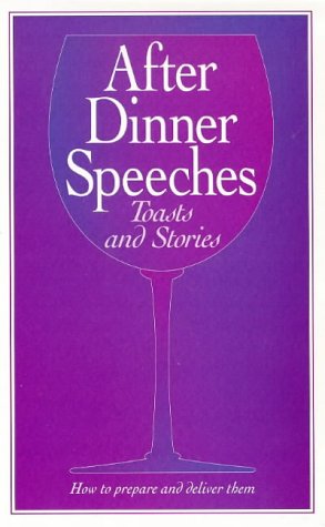Stock image for Formal after Dinner Speeches and Stories for sale by Better World Books