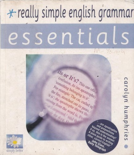 Stock image for Really Simple English Grammar for sale by Better World Books: West