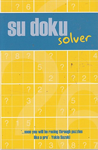 Stock image for Su Doku Solver for sale by HPB Inc.