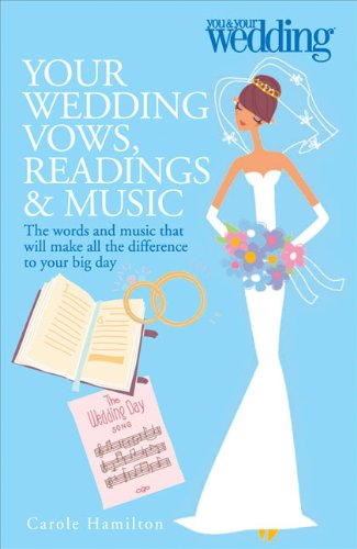 Stock image for Your Wedding Vows, Readings and Music for sale by Better World Books