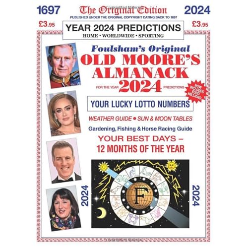 Imagen de archivo de Old Moore's Almanac 2024 a la venta por GreatBookPrices