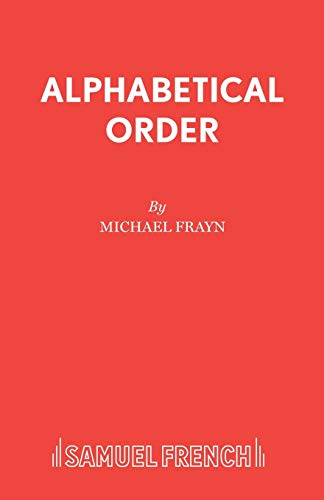 Imagen de archivo de Alphabetical Order a la venta por Foxtrot Books