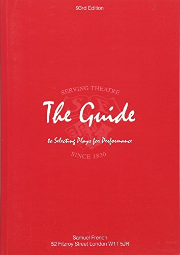 Stock image for The Guide to Selecting Plays for Performance for sale by Reuseabook