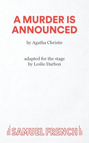 9780573112959: A Murder is Announced (Acting Edition S.)