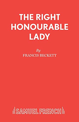 Imagen de archivo de The Right Honourable Lady a la venta por WorldofBooks