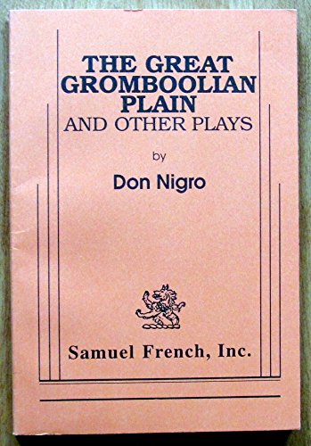 Beispielbild fr The Great Gromboolian Plain and Other Plays zum Verkauf von HPB-Diamond