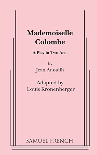 Beispielbild fr Mademoiselle Colombe zum Verkauf von Wonder Book