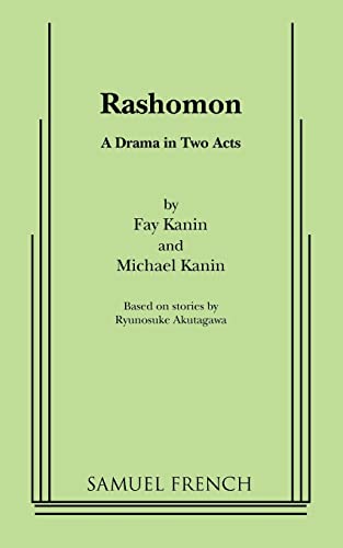 Stock image for Rashomon: A Drama in Two Acts for sale by SuzyQBooks
