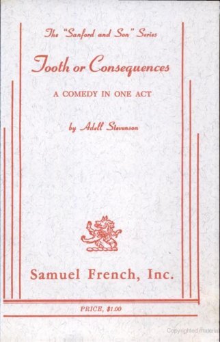 9780573625527: Tooth or Consequences: A Comedy in One Act