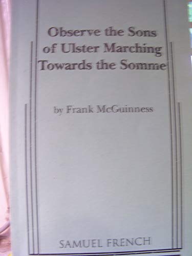 Imagen de archivo de Observe the Sons of Ulster Marching Towa a la venta por Textbooks_Source