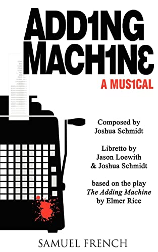 Beispielbild fr Adding Machine - A Musical zum Verkauf von Wonder Book