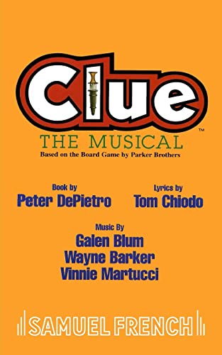 Beispielbild fr Clue The Musical zum Verkauf von PBShop.store US