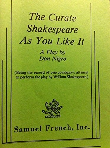 Stock image for The Curate Shakespeare As You Like It : A Play for sale by Jenson Books Inc