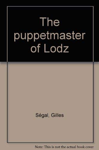 Stock image for The puppetmaster of Lodz for sale by HPB-Ruby