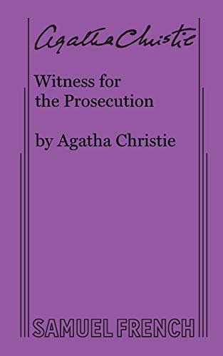 Imagen de archivo de Witness for the Prosecution a la venta por Better World Books