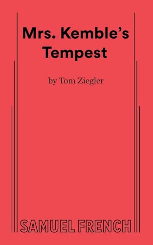 Stock image for Mrs. Kemble's Tempest for sale by PBShop.store US