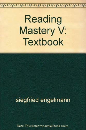 Beispielbild fr Reading Mastery V: Textbook zum Verkauf von ThriftBooks-Atlanta