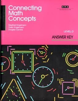 Stock image for SRA Connecting Math Concepts Grade 4 Level D Answer Key (A Direct-Instruction Program) for sale by -OnTimeBooks-