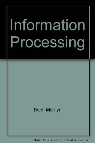 9780574160850: Information Processing