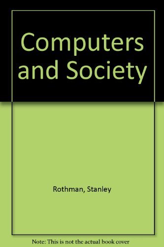 9780574161314: Computers and Society