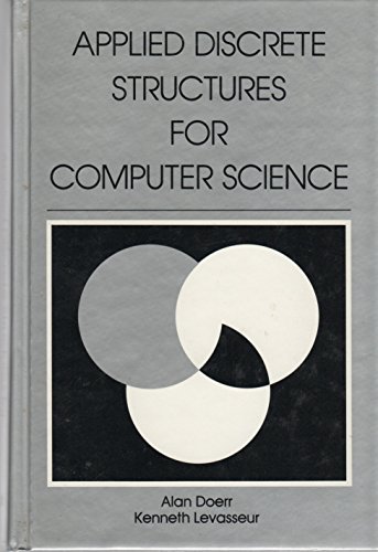 Beispielbild fr Applied discrete structures for computer science zum Verkauf von SecondSale