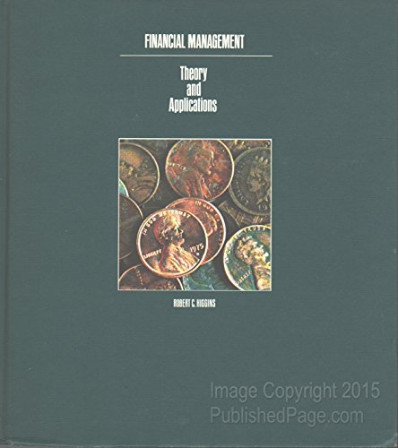 Stock image for Financial management: Theory and applications for sale by HPB-Red