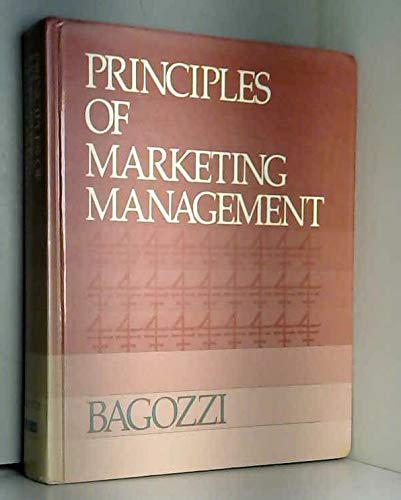 9780574193353: Principles of marketing management