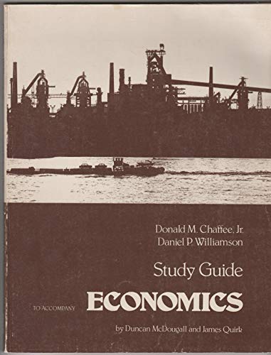 Economics: Study Gde (9780574194077) by Duncan M. McDougall