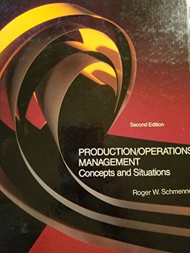 9780574194459: Production Operations Management: Concepts and Situations