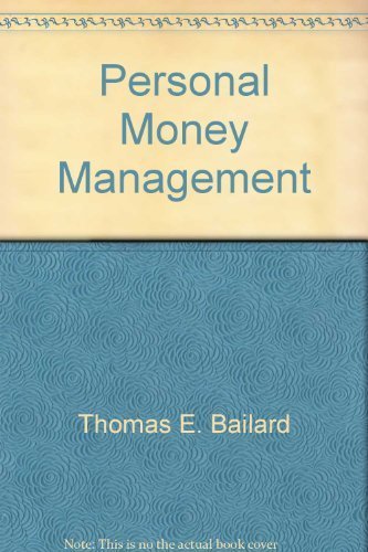 Imagen de archivo de Personal Money Management a la venta por Mispah books