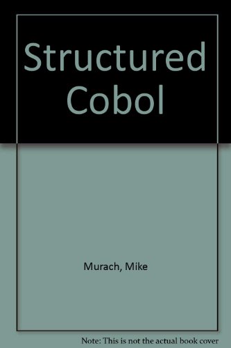 Imagen de archivo de Structured COBOL a la venta por HPB-Red
