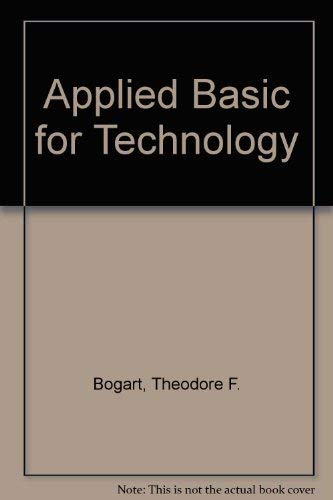 Imagen de archivo de Applied Basic for Technology a la venta por HPB-Red