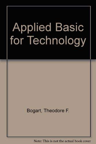 Stock image for Applied Basic for Technology for sale by HPB-Red
