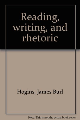 Stock image for Reading, writing, and rhetoric for sale by HPB-Red