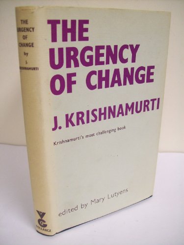 9780575006355: Urgency of Change