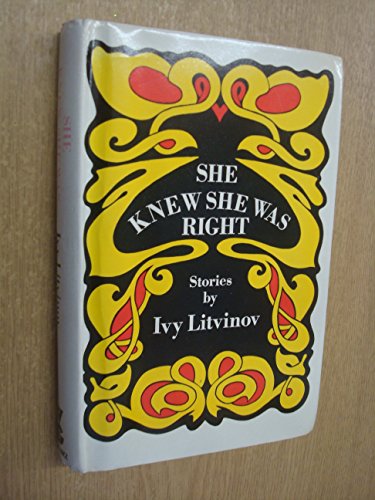 Beispielbild fr She Knew She Was Right zum Verkauf von Richard Thornton Books PBFA