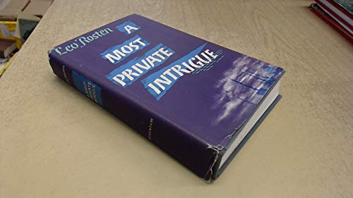 Imagen de archivo de A Most Private Intrigue a la venta por ThriftBooks-Dallas