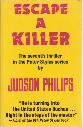Stock image for Escape a Killer (Peter Styles mysteries) for sale by Allyouneedisbooks Ltd